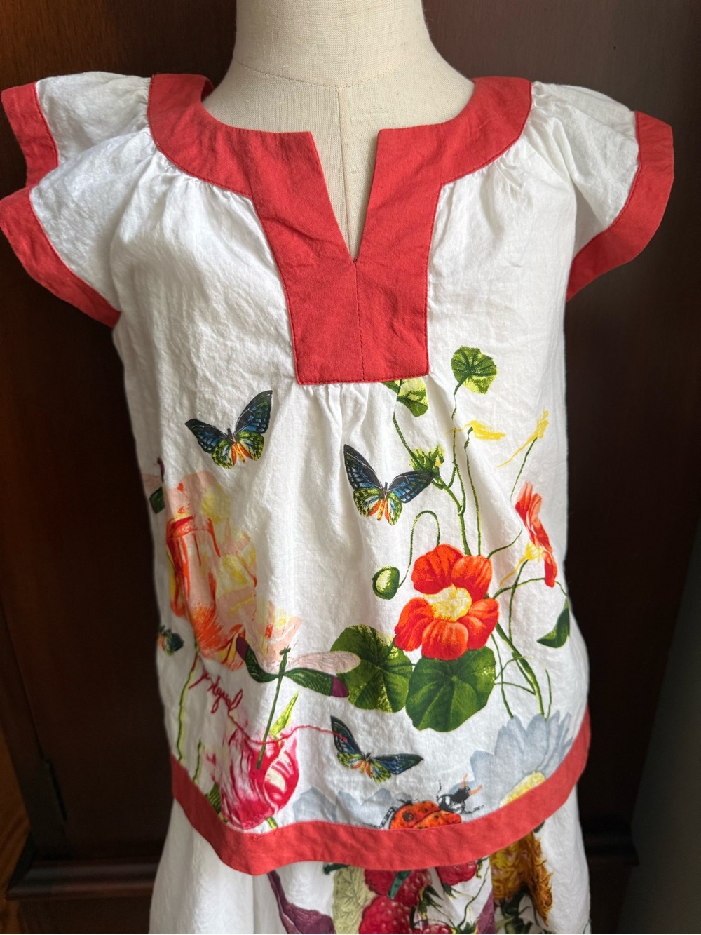 Desigual darling girls tunic and skirt set